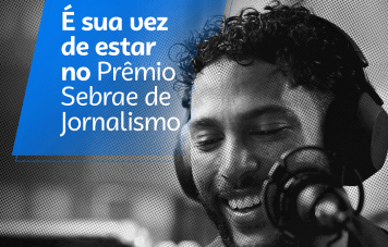 Dividido em dois blocos azuis, o texto diz: 